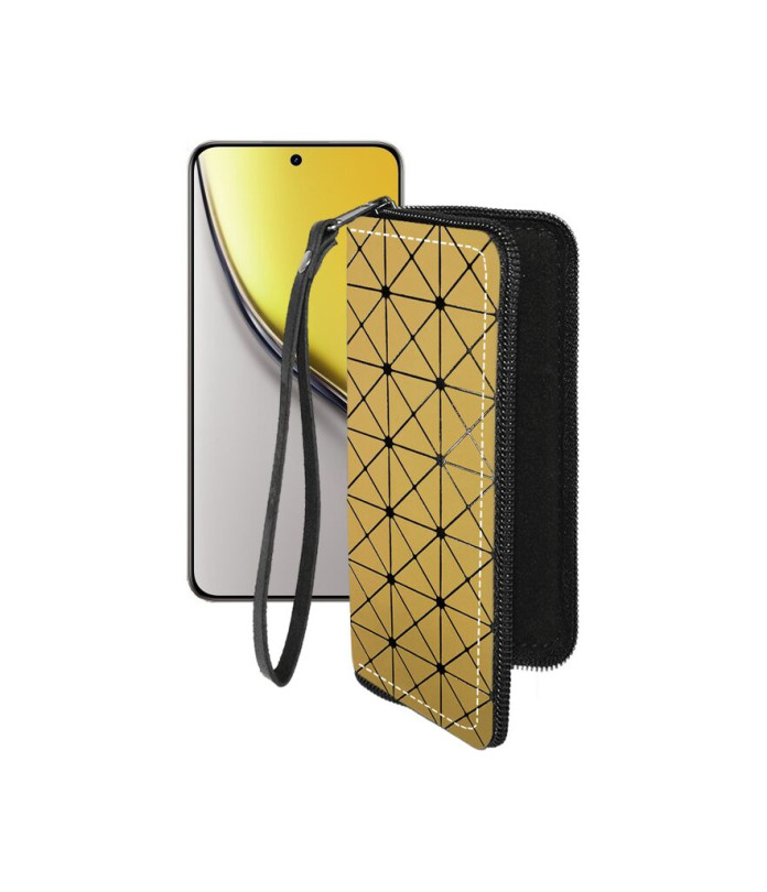 Чохол-гаманець з екошкіри для телефону Realme P3 Ultra