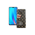 Чохол-флип з екошкіри для телефону Realme 3 Pro