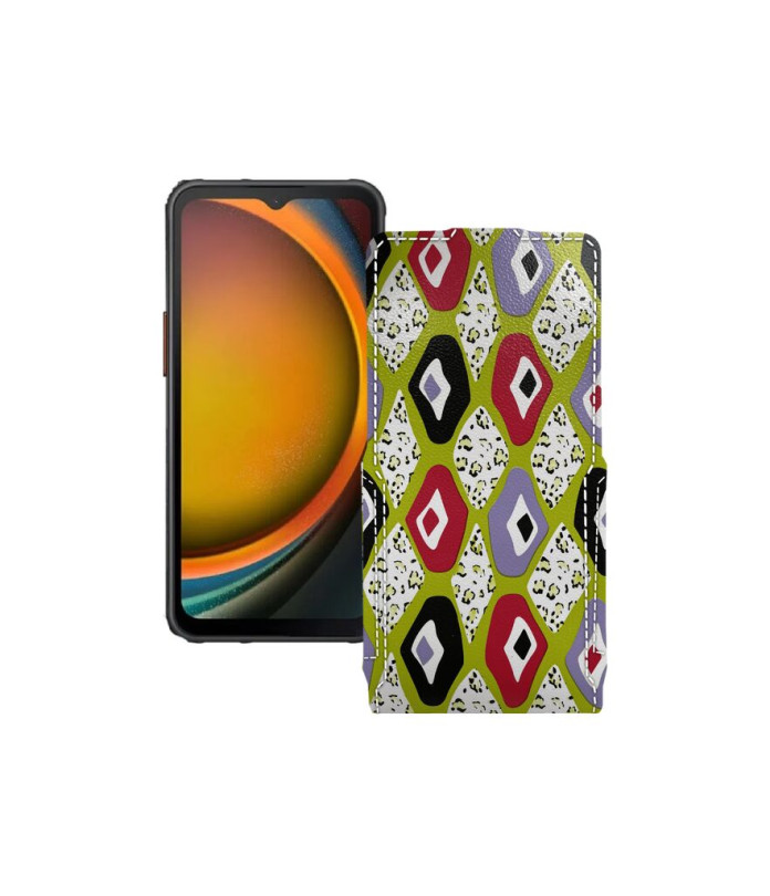 Чохол-флип з екошкіри для телефону Samsung Samsung Galaxy XCover7 Pro (G776)