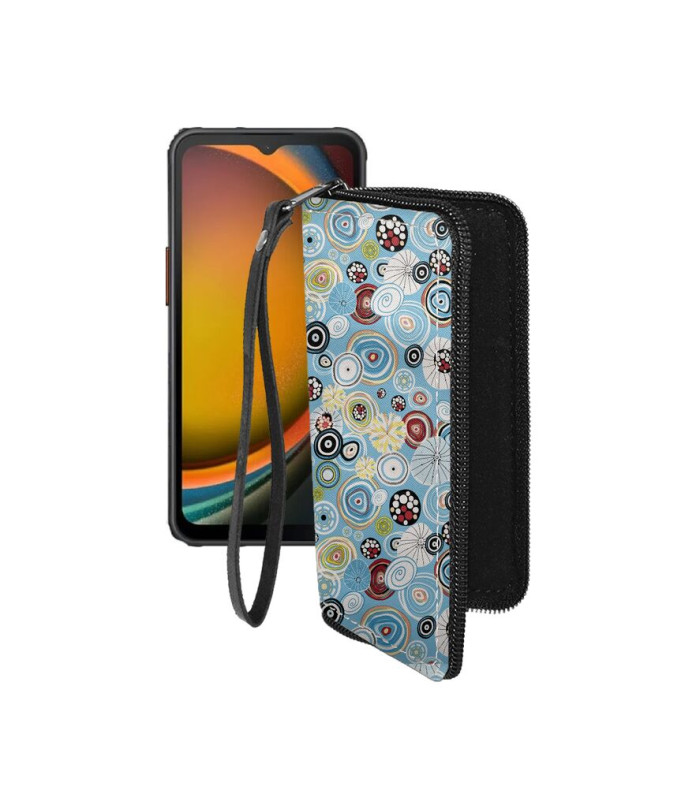 Чохол-гаманець з екошкіри для телефону Samsung Samsung Galaxy XCover7 Pro (G776)