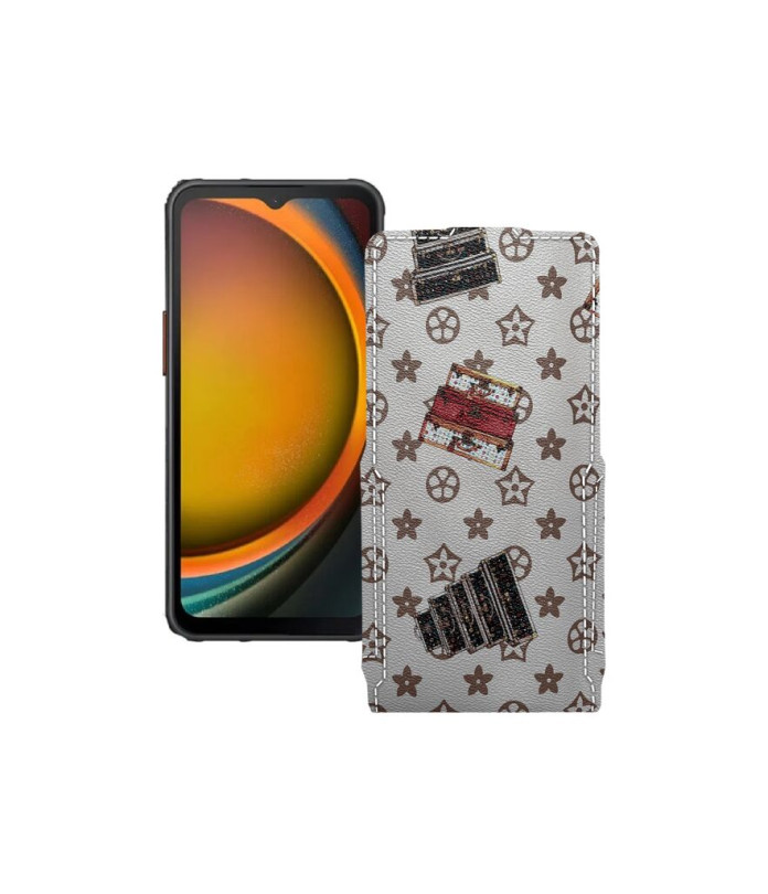 Чохол-флип з екошкіри для телефону Samsung Samsung Galaxy XCover7 Pro (G776)