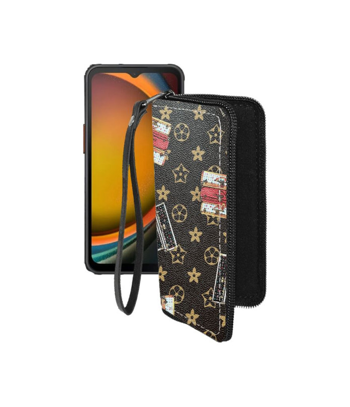 Чохол-гаманець з екошкіри для телефону Samsung Samsung Galaxy XCover7 Pro (G776)