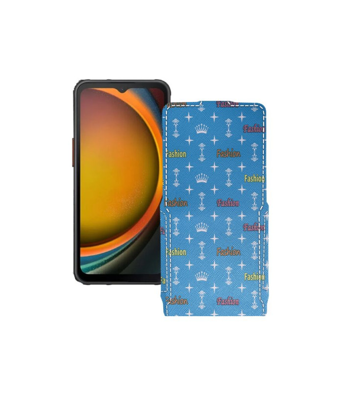 Чохол-флип з екошкіри для телефону Samsung Samsung Galaxy XCover7 Pro (G776)