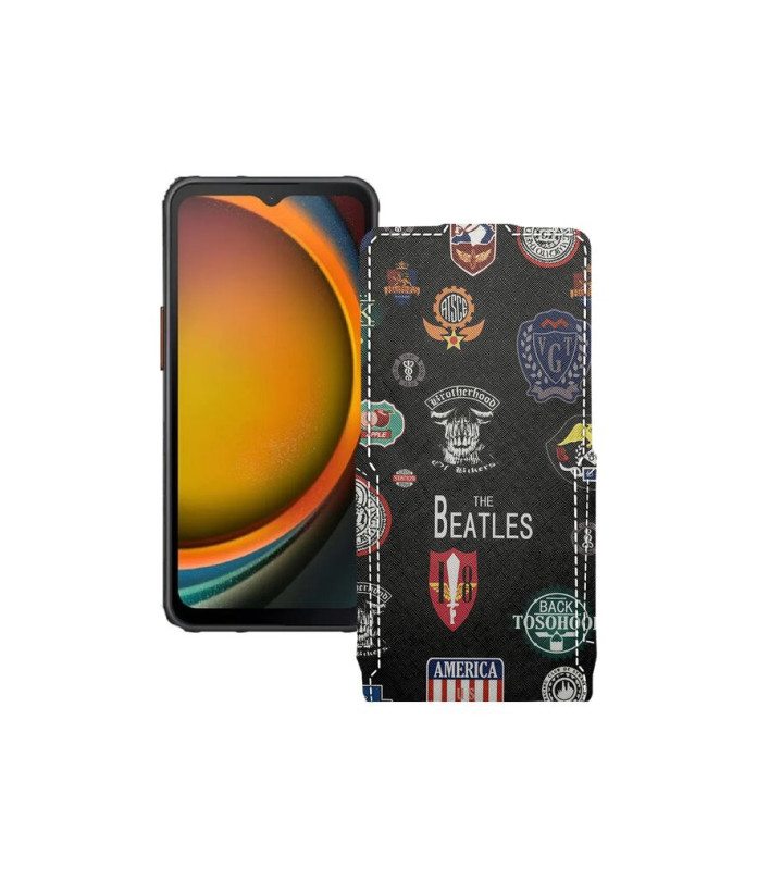 Чохол-флип з екошкіри для телефону Samsung Samsung Galaxy XCover7 Pro (G776)