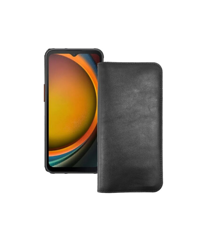 Портмоне з шкіри для телефону Samsung Samsung Galaxy XCover7 Pro (G776)