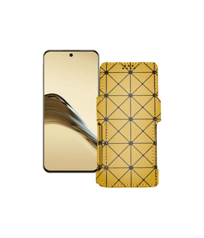 Чохол-книжка з екошкіри для телефону Realme 14 Pro Lite 5G