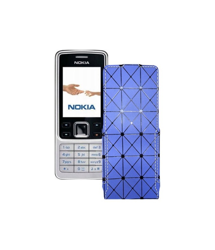 Чохол-флип з екошкіри для телефону Nokia 6301