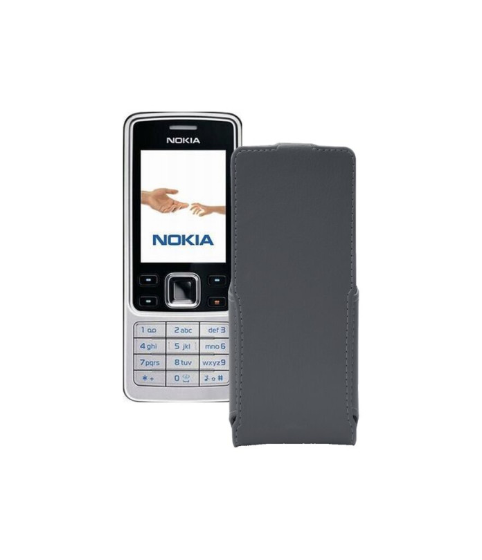 Чохол-флип з екошкіри для телефону Nokia 6301