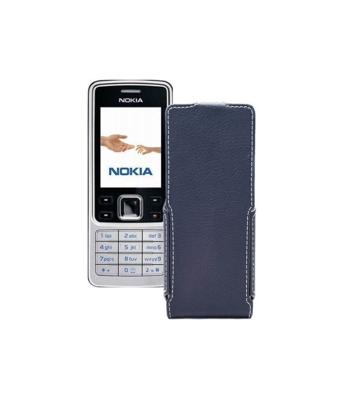 Чохол-флип з екошкіри для телефону Nokia 6301