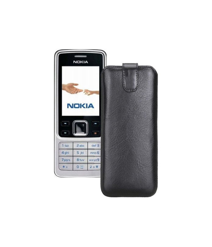 Витяжка з екошкіри для телефону Nokia 6301