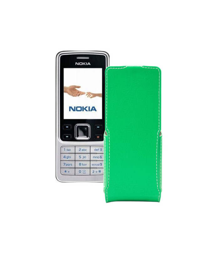 Чохол-флип з екошкіри для телефону Nokia 6301