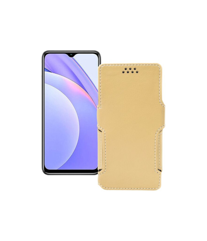 Чохол-книжка з екошкіри для телефону Xiaomi Redmi Note 9 4G 2020