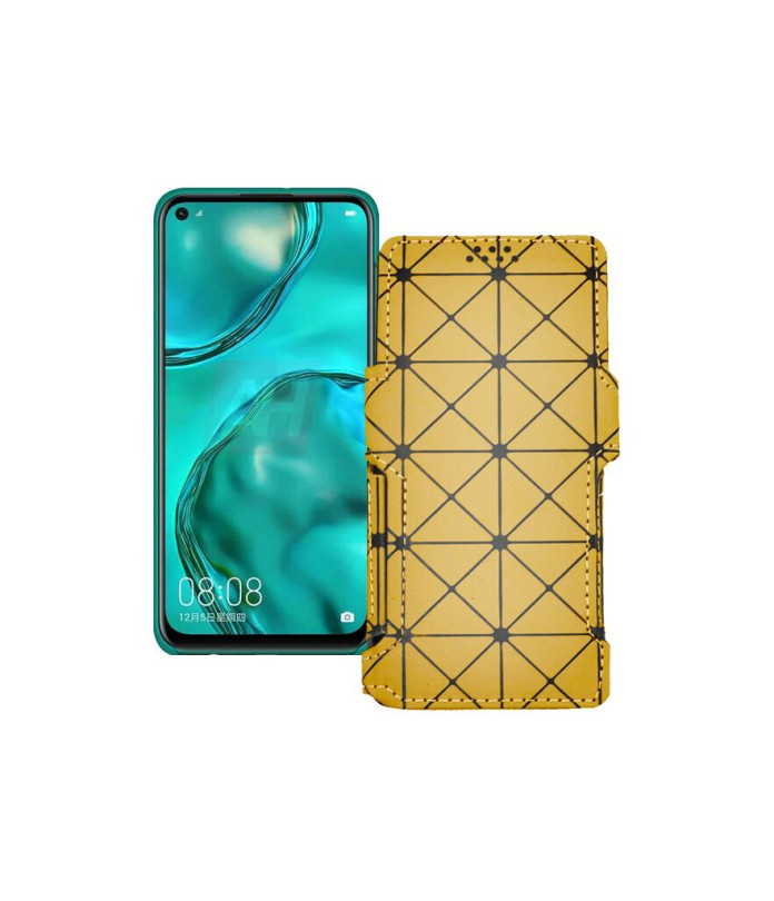 Чохол-книжка з екошкіри для телефону Huawei Nova 6 SE