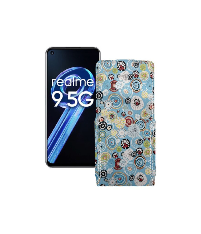 Чохол-флип з екошкіри для телефону Realme 9 5G