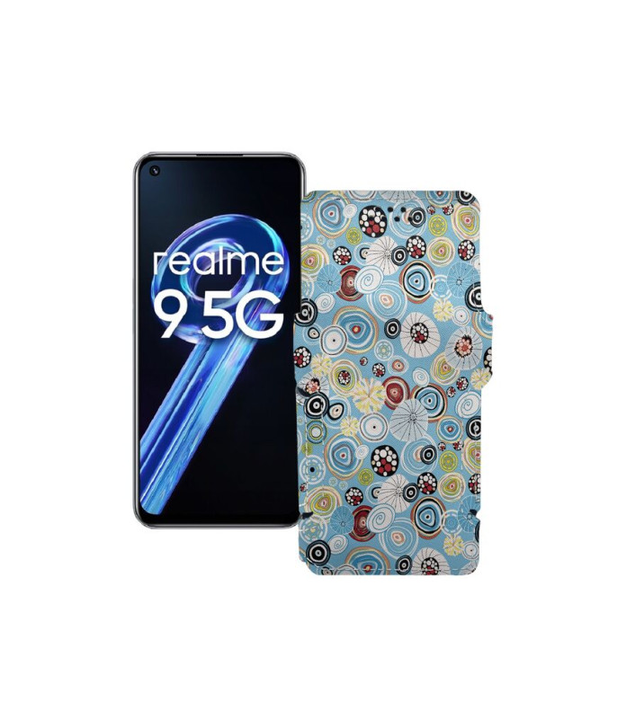 Чохол-книжка з екошкіри для телефону Realme 9 5G