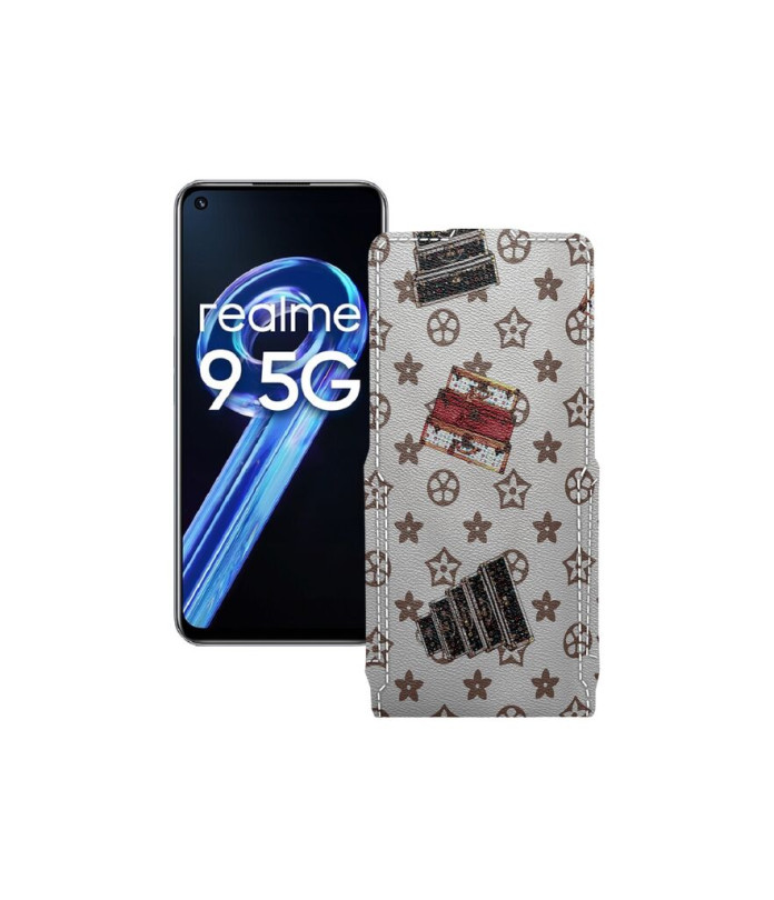 Чохол-флип з екошкіри для телефону Realme 9 5G