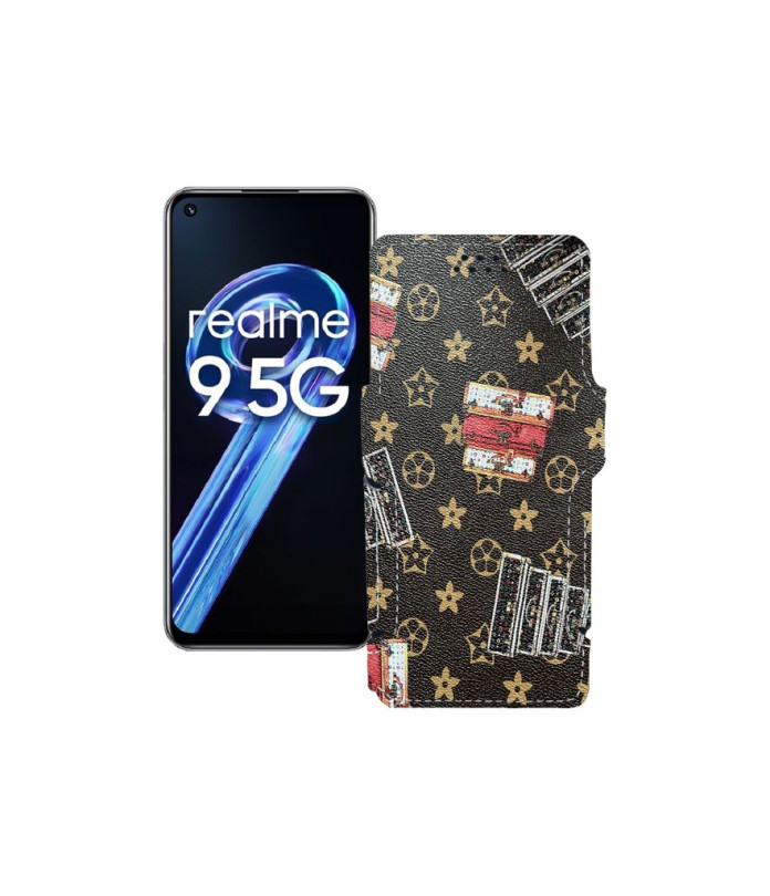 Чохол-книжка з екошкіри для телефону Realme 9 5G