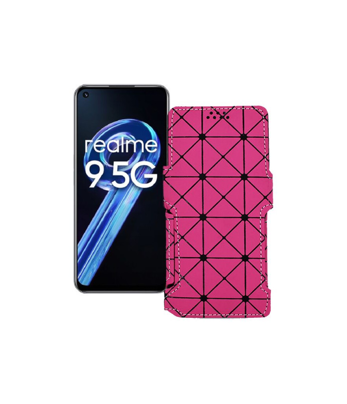 Чохол-книжка з екошкіри для телефону Realme 9 5G