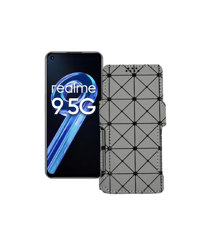 Чохол-книжка з екошкіри для телефону Realme 9 5G