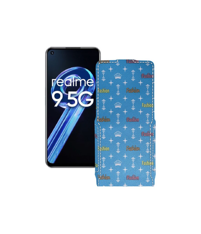 Чохол-флип з екошкіри для телефону Realme 9 5G