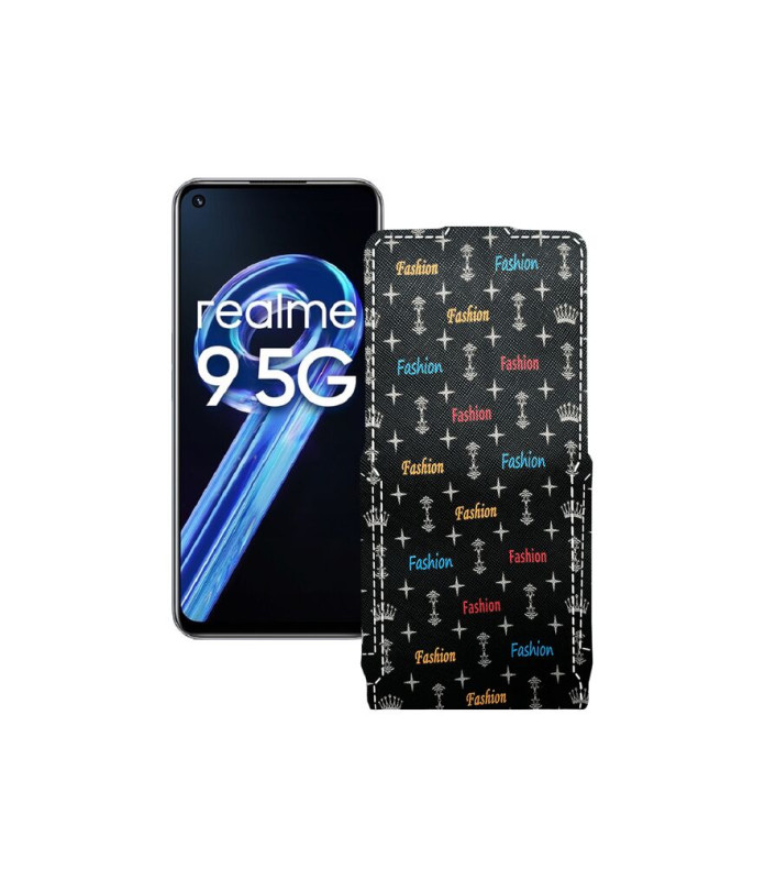 Чохол-флип з екошкіри для телефону Realme 9 5G