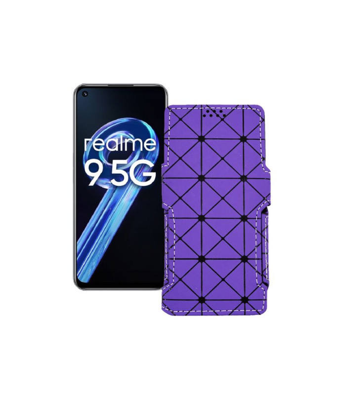 Чохол-книжка з екошкіри для телефону Realme 9 5G