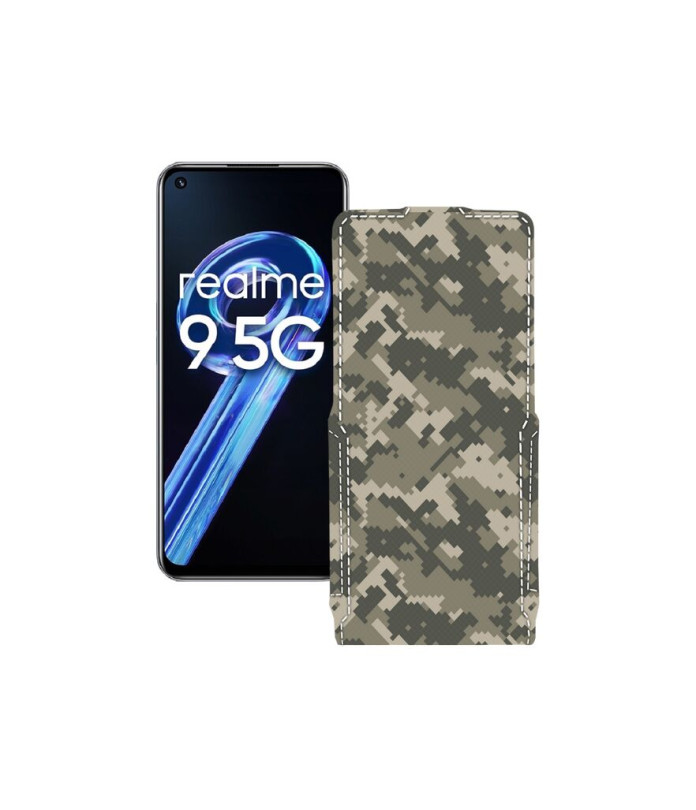 Чохол-флип з екошкіри для телефону Realme 9 5G