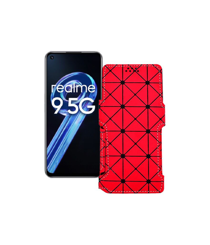 Чохол-книжка з екошкіри для телефону Realme 9 5G