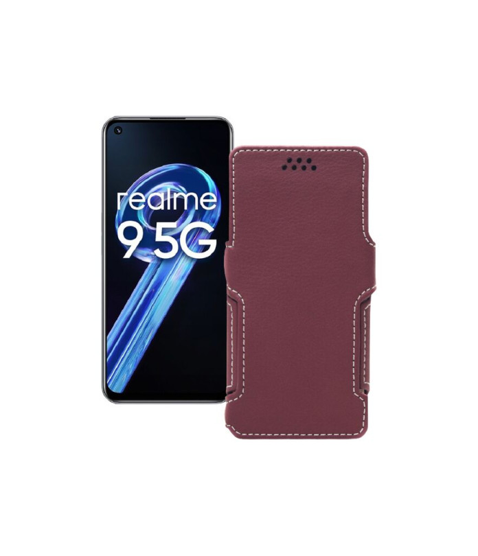 Чохол-книжка з екошкіри для телефону Realme 9 5G