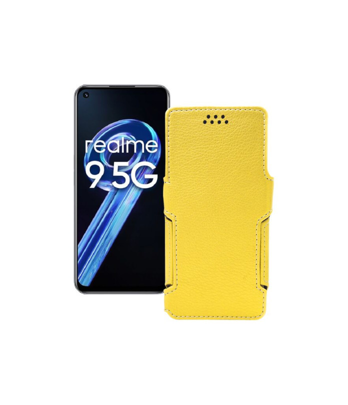 Чохол-книжка з екошкіри для телефону Realme 9 5G