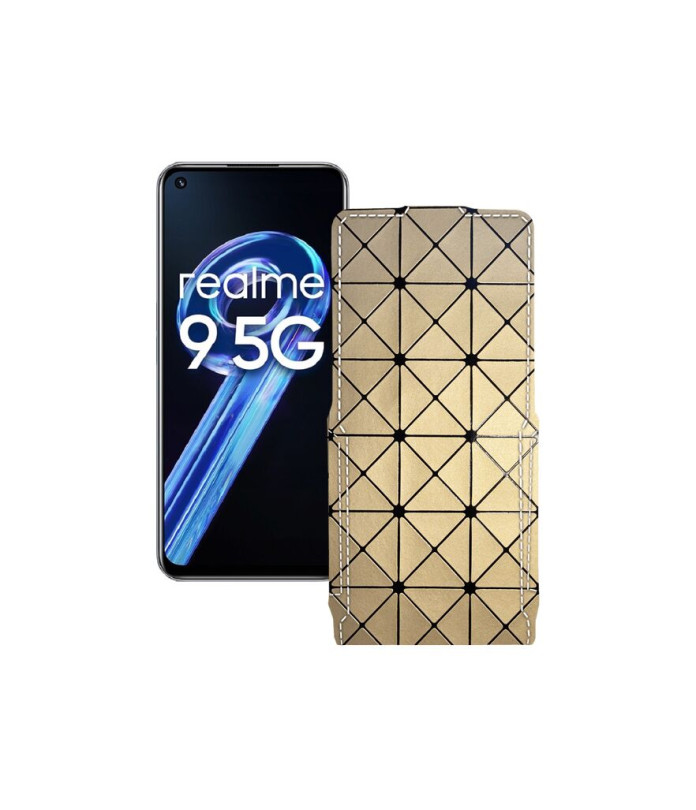 Чохол-флип з екошкіри для телефону Realme 9 5G