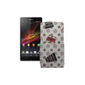 Чохол-флип з екошкіри для телефону Sony Xperia Z C6603