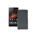 Чохол-флип з екошкіри для телефону Sony Xperia Z C6603