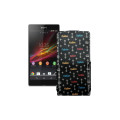 Чохол-флип з екошкіри для телефону Sony Xperia Z C6603