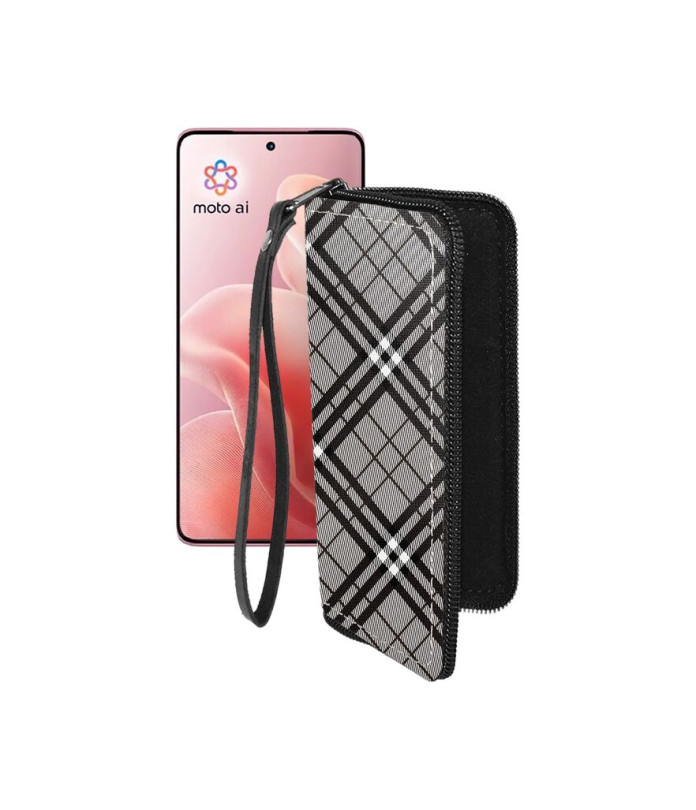 Чохол-гаманець з екошкіри для телефону Motorola Edge 60