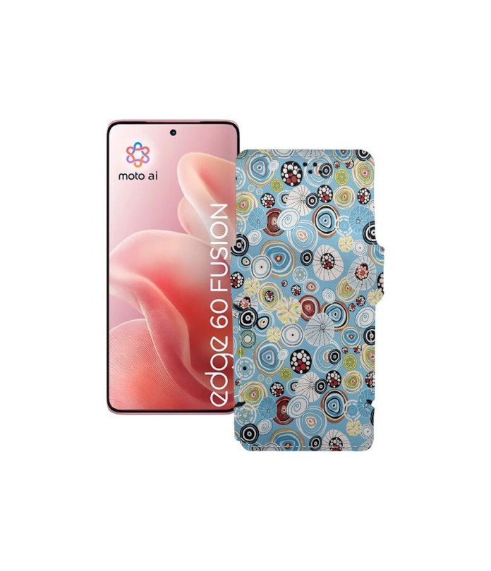 Чохол-книжка з екошкіри для телефону Motorola Edge 60