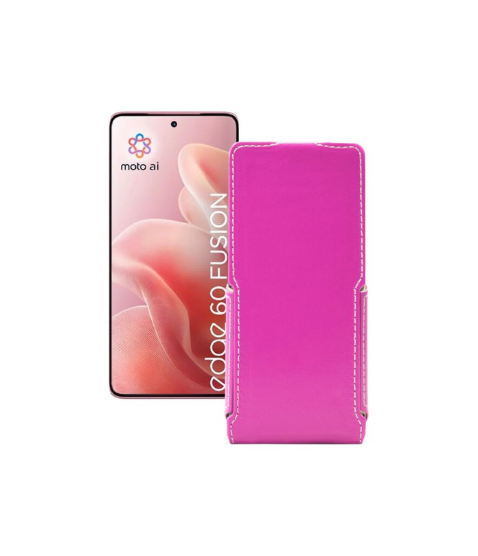 Чохол-флип з екошкіри для телефону Motorola Edge 60