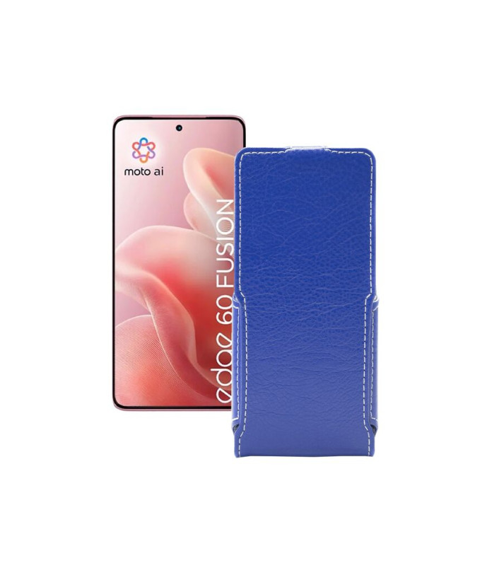 Чохол-флип з екошкіри для телефону Motorola Edge 60