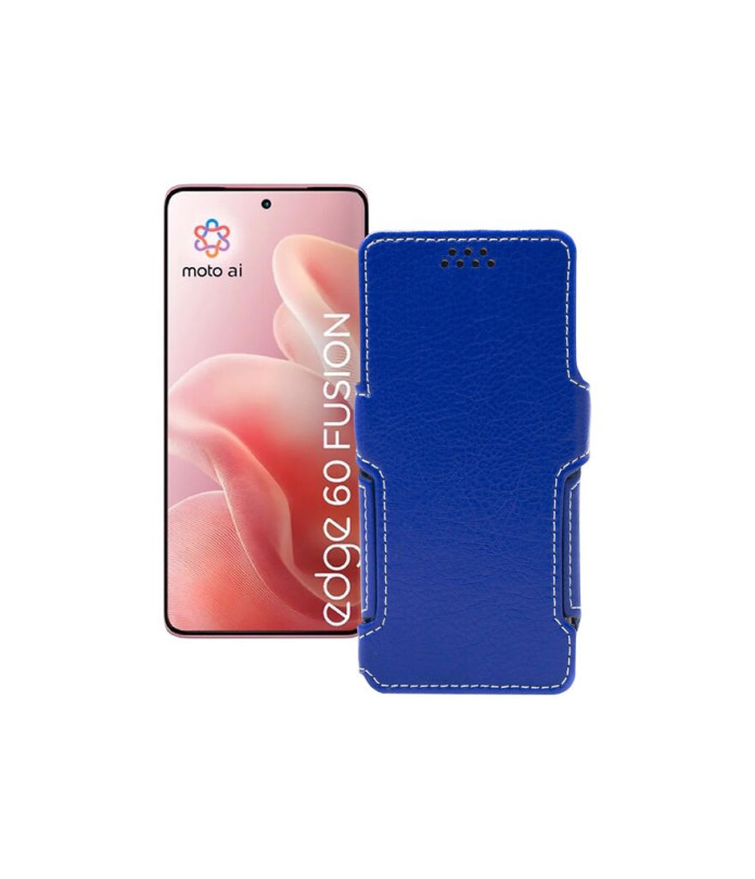 Чохол-книжка з екошкіри для телефону Motorola Edge 60