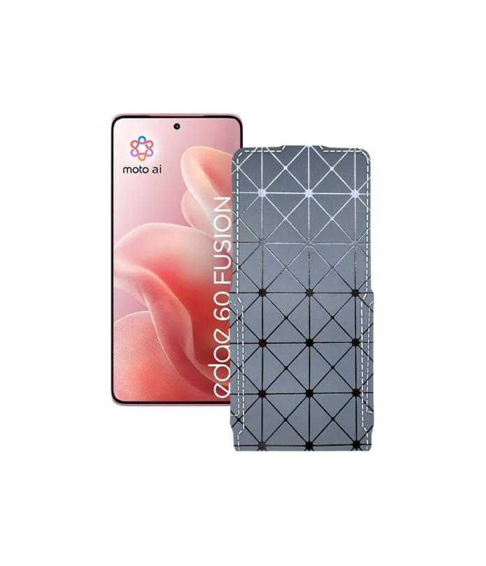 Чохол-флип з екошкіри для телефону Motorola Edge 60