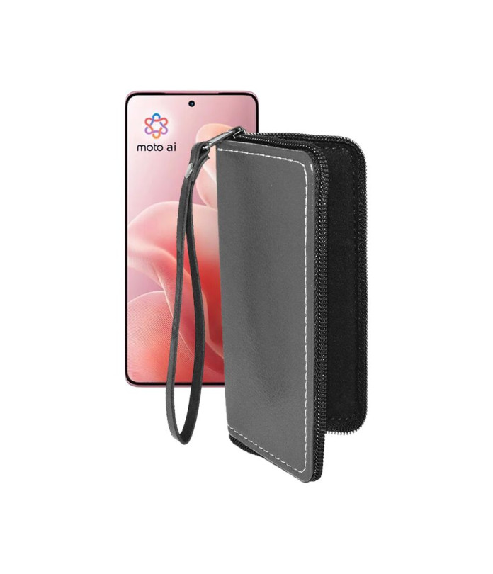 Чохол-гаманець з екошкіри для телефону Motorola Edge 60