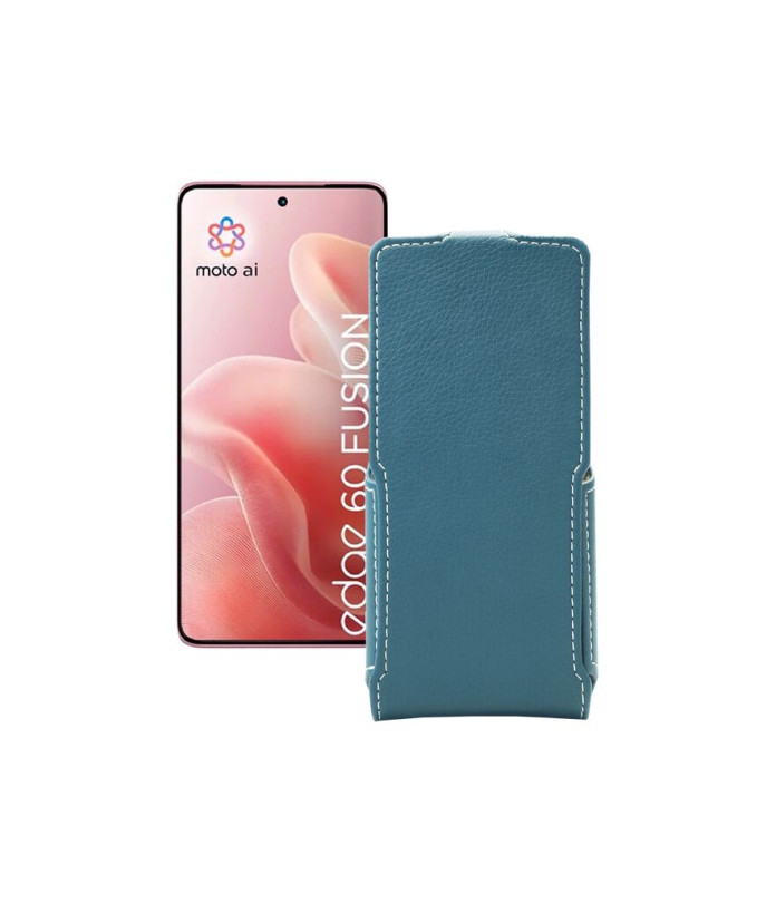 Чохол-флип з екошкіри для телефону Motorola Edge 60