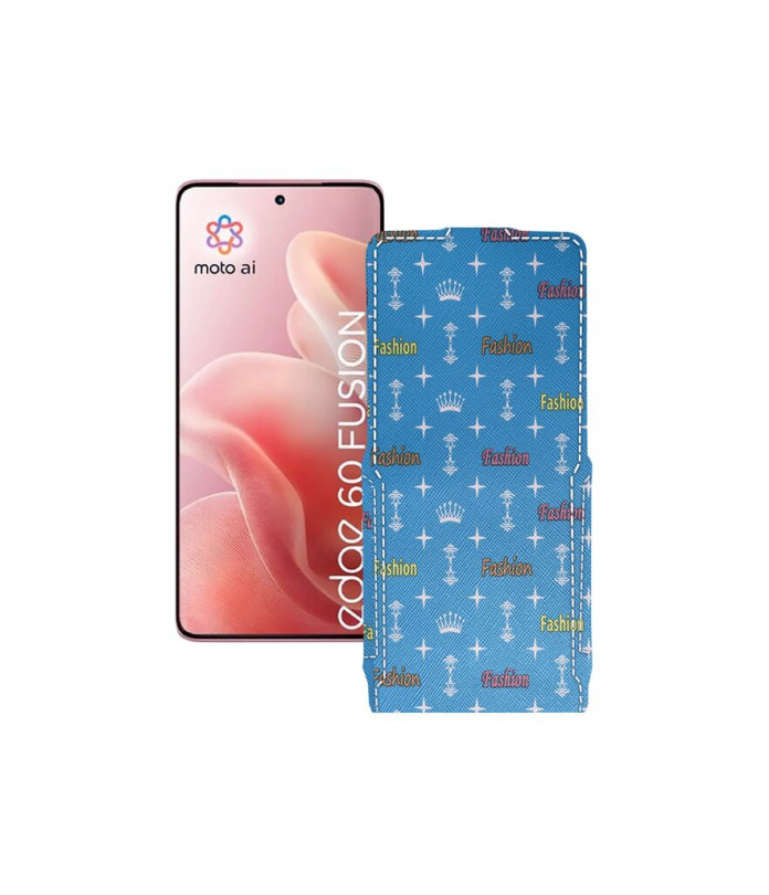 Чохол-флип з екошкіри для телефону Motorola Edge 60