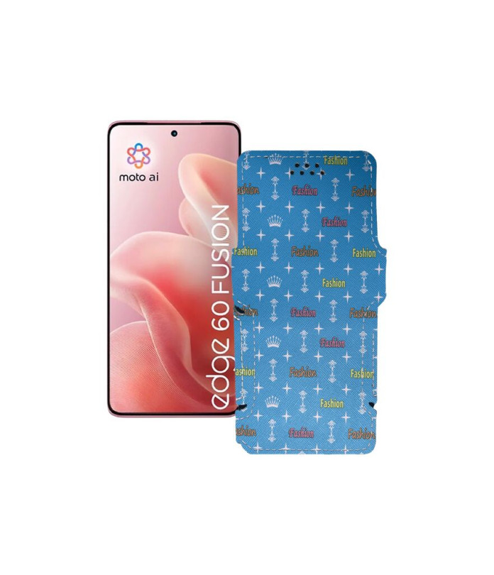 Чохол-книжка з екошкіри для телефону Motorola Edge 60