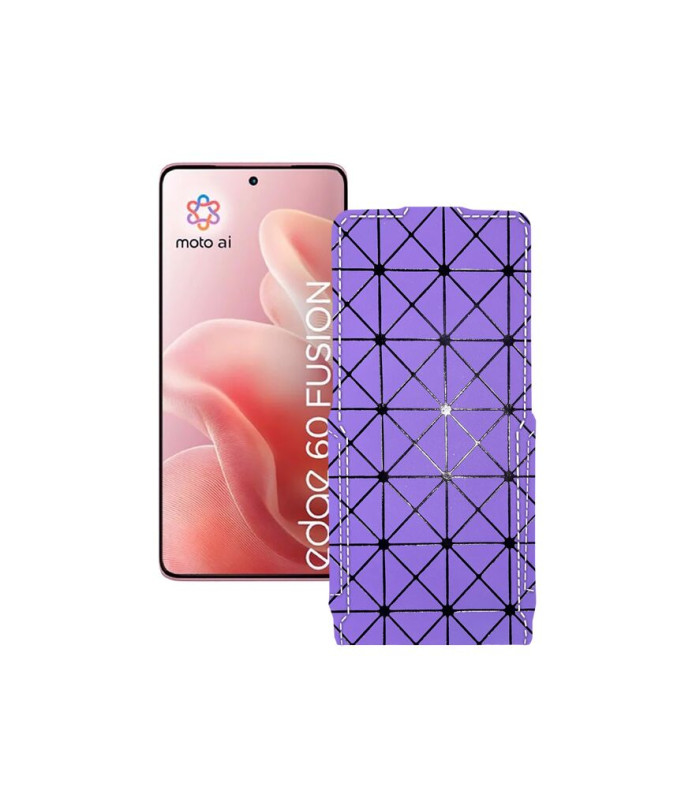 Чохол-флип з екошкіри для телефону Motorola Edge 60