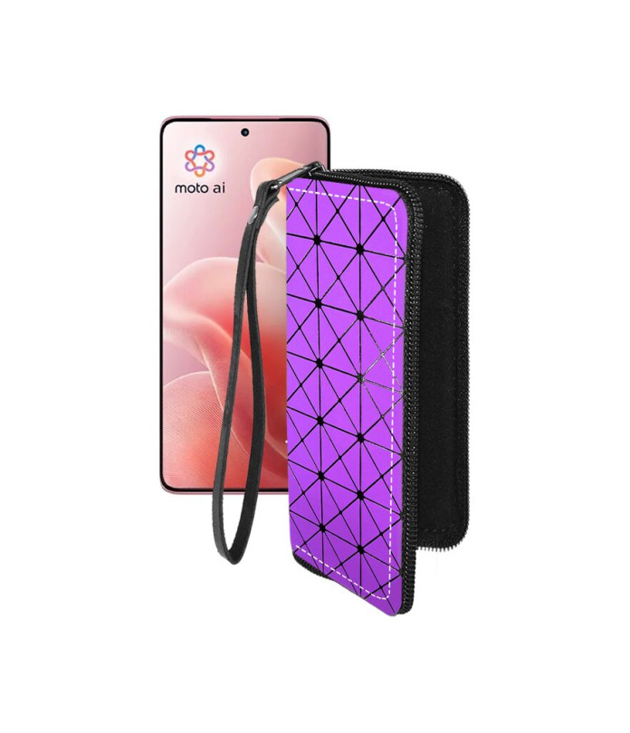 Чохол-гаманець з екошкіри для телефону Motorola Edge 60