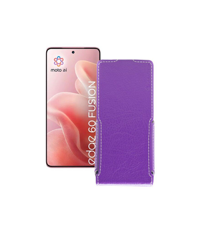 Чохол-флип з екошкіри для телефону Motorola Edge 60