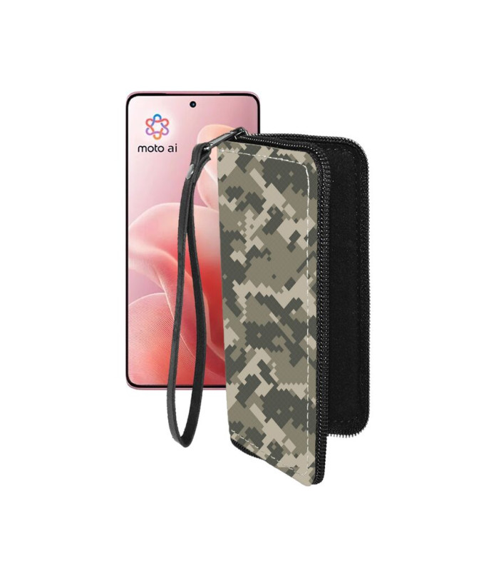 Чохол-гаманець з екошкіри для телефону Motorola Edge 60