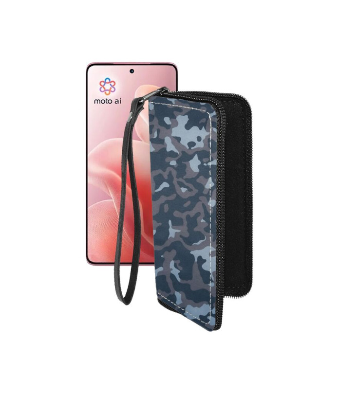 Чохол-гаманець з екошкіри для телефону Motorola Edge 60