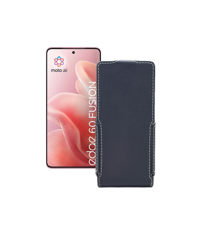 Чохол-флип з екошкіри для телефону Motorola Edge 60